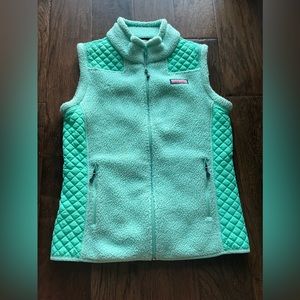 Vineyard Vines Sherpa quilted vest